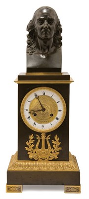 Lot 368 - Louis Philippe Gilt and Patinated-Bronze...