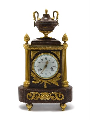 Lot 1417 - Louis XVI Style Gilt-Metal Mounted Porphyry...