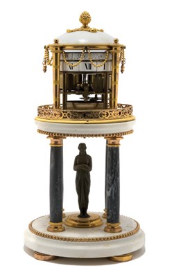 Lot 220 - Louis XVI Gilt-Bronze Mounted Marble Temple...