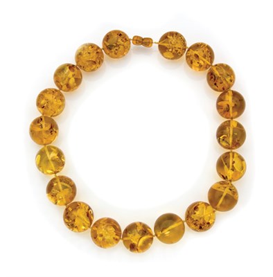 Lot 322 - Amber Bead Necklace