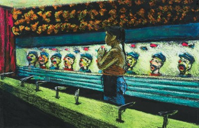 Lot 21 - Jane Leone Dickson American, b. 1952 Study for...