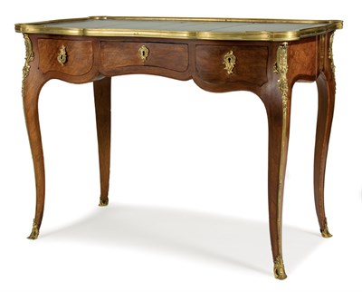 Lot 1391 - Louis XV Style Gilt-Metal Mounted Marquetry...