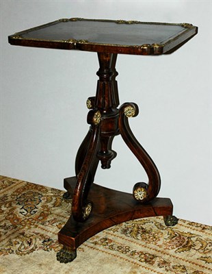 Lot 405 - Regency Gilt-Bronze Mounted Rosewood and Grain...
