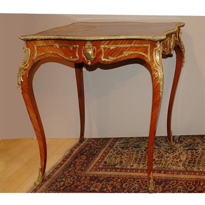 Lot 1108 - Louis XV Style Gilt-Metal Mounted Walnut...