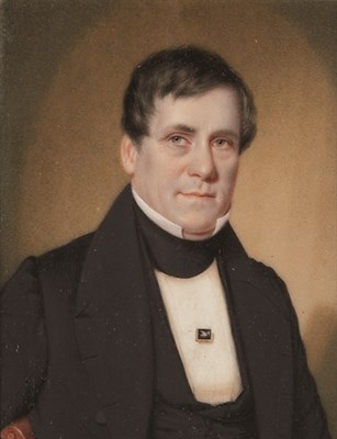 Lot 2009 - John Wood Dodge American, 1807-1893 Portrait...