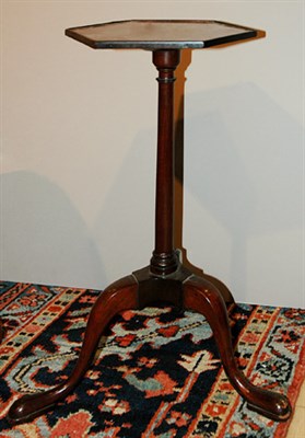 Lot 321 - George II Mahogany Candlestand Height 21 1/4...
