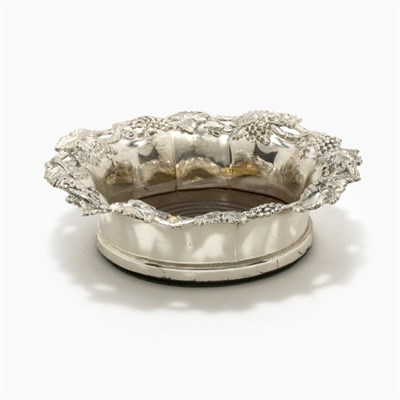 Lot 3317 - Set of Four Silver Plated Coasters