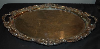 Lot 1168 - Reed & Barton Silver Plated Tea Tray In the...