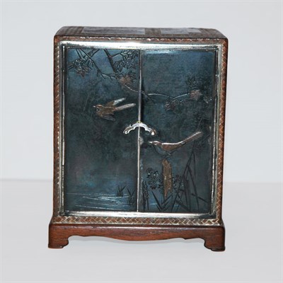 Lot 1576 - Japanese Wood Box Meiji Period, early 20th...