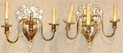 Lot 3212 - Pair of Georgian Style Silver Plated...