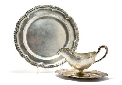 Lot 3272 - Austro Hungarian Silver Circular Tray and...