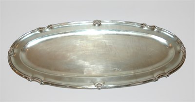 Lot 262 - Austrian Silver Fish Platter Length 27 inches,...