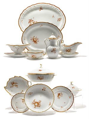 Lot 3437 - Royal Copenhagen Porcelain Partial Table...