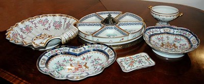 Lot 263 - Group of Six French and Continental Porcelain...