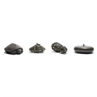 Lot 54 - Group of Four Japanese Articles 19th Century...