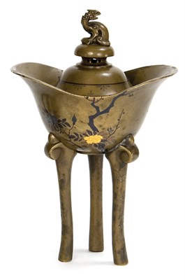 Lot 39 - Japanese Bronze Censer Late 19th century Of...
