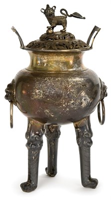 Lot 38 - Chinese Silver Censer Early 20th century Of...