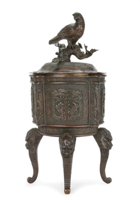 Lot 34 - Japanese Bronze Censer Late 19th century Of...