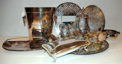 Lot 428 - Group of Silver Plated Table Articles...