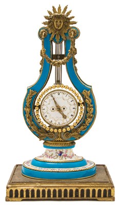 Lot 1075 - Sevres Style Gilt-Bronze Mounted Porcelain...