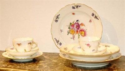 Lot 530 - Meissen Porcelain Dinner Service Approximately...