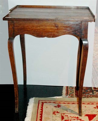 Lot 214 - Provincial Louis XV Style Fruitwood Side Table...