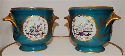 Lot 570 - Limoges Porcelain Cachepot Height 5 3/4 inches.