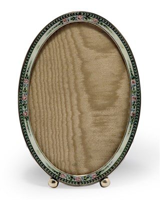 Lot 1196 - R. Blackinton & Co. Enameled Silver Photograph...