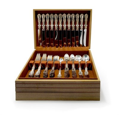 Lot 3269 - Reed & Barton Sterling Silver Flatware Service...