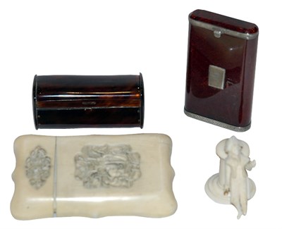 Lot 3259 - Miscellaneous Group of Ivory and Faux Tortoise...