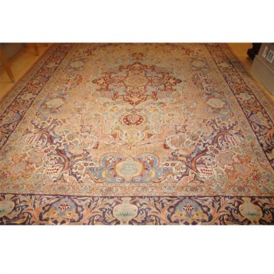 Lot 1621 - Tabriz Carpet Northwest Iran, contemporary The...