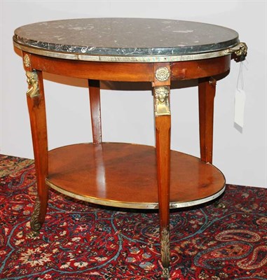 Lot 1120 - Empire Style Gilt-Metal Mounted Mahogany and...