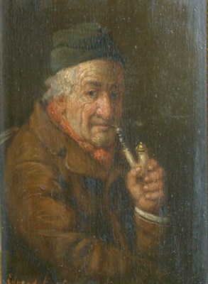 Lot 25 - (i) Manner of Eduard von Grutzner Portrait of...