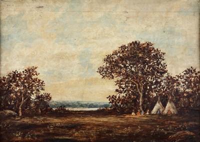 Lot 12 - Manner of Ralph Albert Blakelock (i) Indian...