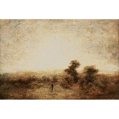 Lot 164 - Ralph Albert Blakelock American, 1847-1919...