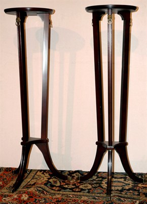 Lot 3244 - Pair of Regency Style Mahogany Fern Stands...