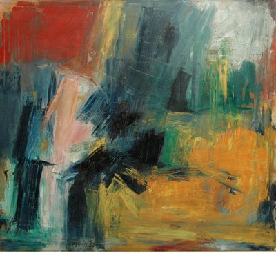 Lot 34 - Coggin 20th Century Untitled, 1960 Signed...