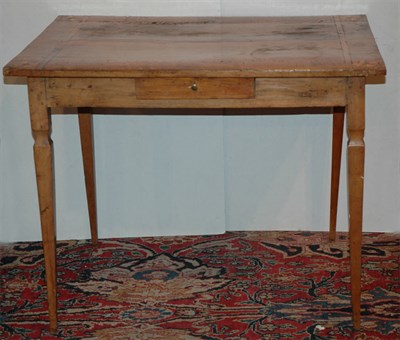Lot 419 - Continental Provincial Style Inlaid Fruitwood...