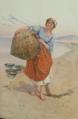 Lot 1008 - Filippo Anivitti Italian, 1876-1955 Carrying...