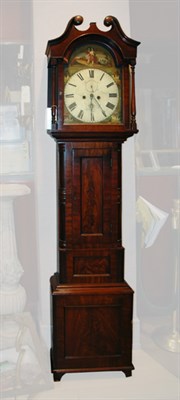 Lot 3415 - Victorian Mahogany Tall Case Clock Wehrle...