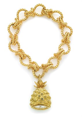 Lot 452 - Gold Bracelet-Watch, Verdura