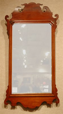 Lot 2198 - George III Style Mahogany Mirror Height 34 1/2...