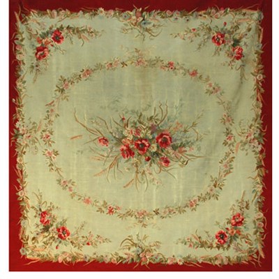 Lot 431 - Aubusson Carpet France, last quarter 19th...
