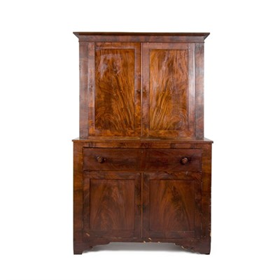 Lot 3140 - Victorian Style Mahogany Bureau Bookcase...