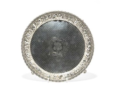 Lot 2257 - American Silver Footed Tray Jenkins & Jenkins,...