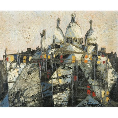 Lot 65 - Claude Venard French, 1913-1999 View of a...