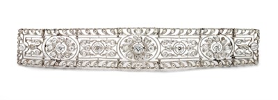 Lot 195 - Edwardian Diamond Bracelet Section
