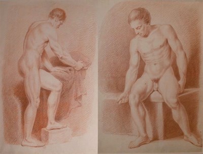 Lot 2 - French School 19th Century Academic Studies of...