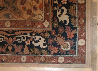 Lot 3521 - Indian Carpet India, contemporary The buff...