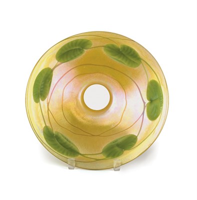 Lot 1499 - Tiffany Furnaces Wheel Carved Favrile Glass...